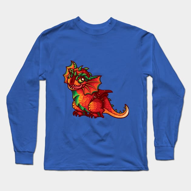 Skaarl lizard Long Sleeve T-Shirt by BeataObscura